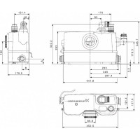 Канализационный насос Grundfos Sololift2 WC-1 97775314