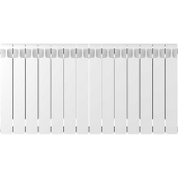 Биметаллический радиатор RIFAR MONOLIT Ventil 500 14 секц. нижн. прав. R-MN-500-14-VR