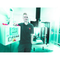 Отвёртка диэлектрическая Wera, VDE, SL 0.6х3.5х100 мм, WE-006110