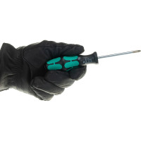 Отвёртка крестовая Wera, PZ 1 x 80 мм, WE-009310