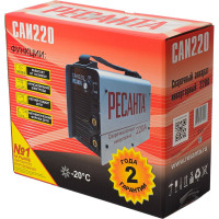 Инверторный сварочный аппарат в кейсе Ресанта САИ 220 65/22