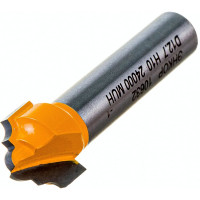 Фреза пазовая фасонная (12.7х10 мм; R 2.4 мм; хвостовик 8 мм) по дереву Энкор 10632