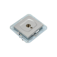 Одноместная TV-розетка Volsten V01-15-T11-M Magenta Argento, 10025