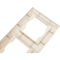 Трехместная вертикальная рамка Volsten V01-12-A32-M Magenta Crema, 9971