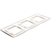 Трехместная рамка Volsten V01-28-A31-M Violet, 10143