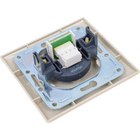 Одноместная телефонная розетка  Volsten V01-22-F12-S RJ-11 Violet, 9133