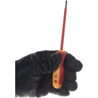 Диэлектрическая крестовая отвертка PH0х100мм Энкор 19695