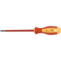 Диэлектрическая крестовая отвертка PH0х100мм Энкор 19695