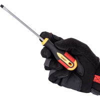 Шлицевая отвертка с трехкомпонентной рукояткой 1.0x5.5х125мм Энкор 19613