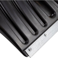 Снеговая пластиковая лопата Cicle Крепыш с оцинк. планкой, металл. черенком и V-ручкой 4607156367023