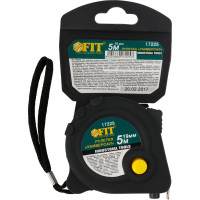 Рулетка Универсал 5 м х 19 мм тройной стопор FIT 17225