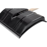 Снеговая лопата с деревянным черенком и V-ручкой Cycle Богатырь 4607156361199