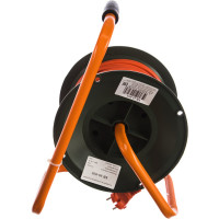 Силовой удлинитель на катушке GLANZEN 30 м 4 гн. ПВС 2х0,75 EB-30-002