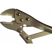 Зажим с фиксатором с полукруглым захватом Дело Техники 180мм 430175