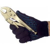 Зажим с фиксатором с полукруглым захватом Дело Техники 180мм 430175