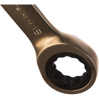 Комбинированный ключ Дело Техники трещоточный короткий 19мм 515619