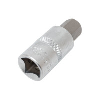 Головка со вставкой 1/2" шестигранной 14 мм, длина 55мм Дело Техники 625014