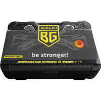 Универсальный набор инструментов 78 предметов Berger BG BG078-1214