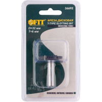 Фреза дисковая для кромок и пазов (32х6х36 мм) по дереву FIT IT 36692