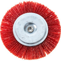 Корщетка-колесо (100 мм; нейлон) для дрелей FIT IT 38610