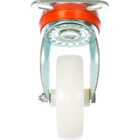 Колесо с вращающейся опорой и пластиной крепления (100 мм; 200 кг) Tellure rota 684502