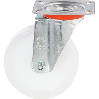 Колесо с вращающейся опорой и пластиной крепления (100 мм; 200 кг) Tellure rota 684502
