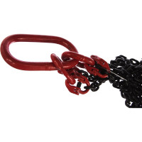 Четырехветвевой цепной строп из цепей повышенной прочности на сборных элементах КантаПлюс 8ц4СЦ-2,4/2,0м