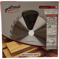 Диск пильный (200 мм; 48T; 32 мм) по дереву профи АТАКА 8079100