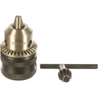 Патрон №10 (1.5-10 мм; 1/2") с ключом АТАКА 7088630