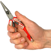 Прямые длинногубцы с резцом 170мм NWS 140-69-170