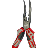 Загнутые длинногубцы с резцом 170мм NWS 141-69-170