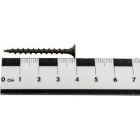 Саморезы ХВАТ черные, по гипроку к дереву 3,5x41, 250 шт 22041-4