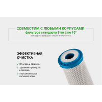 Картридж CBC 10-10SL угольный Гейзер 27008