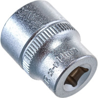 Головка торцевая 6-гранная SuperLock (1/4"; 14 мм) Berger BG BG-14S14