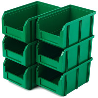 Пластиковый ящик Стелла-техник 234х149х120мм, 3,8 литра, V-2-зеленый