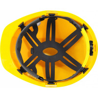 Защитная каска РОСОМЗ СОМЗ-55 FavoriT Trek RAPID, жёлтая 75615