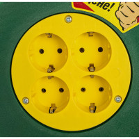 Силовой удлинитель на катушке 4 гн. 20м Союз 481S-3702