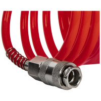 Шланг пневматический (10 м, спиральный, разъем EURO) Quattro Elementi 770-940