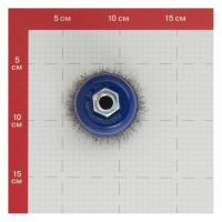 Кордщетка чашеобразная мягкая (65 мм; М14) ПРАКТИКА 032-423