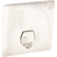 Крючок на силиконовом креплении СИЛА 10х10 см, серебро, до 2,5 кг Б0002518