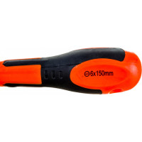 Шлицевая отвертка SANTOOL МАСТЕР 6,0х150 мм 031410-160-150