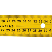 Столярный металлический угольник желтый, 350 мм SANTOOL 050401-350