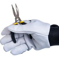 Удлиненные прецизионные плоскогубцы TOPEX изогнутые 32D723