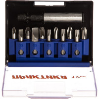 Набор бит (12 шт; PH; PZ; SL; Torx; 25 мм + магнитный держатель) ПРАКТИКА 036-513