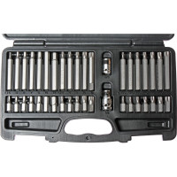 Набор бит JTC TORX, HEX, SPLINE 40 предметов /1/10- JTC-3965