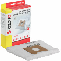 Мешки-пылесборники оригинальные синтетические OZONE (4 шт.) для Philips Athena/HR 6947 M-10