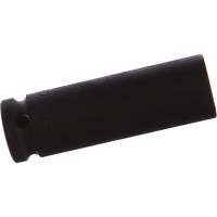 Торцевая ударная головка 1/2 х 19 мм, длина 82 мм, глубокая, тонкостенная, 6-гранная JTC JTC-448119