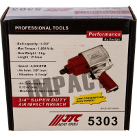 Пневматический усиленный ударный гайковерт JTC 5303