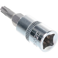 Бита-головка с отверстием 1/4” TORX T20Hх37мм JTC 23520