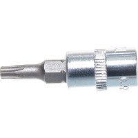 Бита-головка с отверстием 1/4” TORX T20Hх37мм JTC 23520